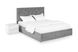 Ліжко Барвінок 140х200 (Світло-сірий, велюр, без підйомного механізму) IMI brvnk140x200ssb фото 4