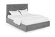 Кровать Барвинок 140х200 (Светло-серый, велюр, без подъемного механизма) IMI brvnk140x200ssb фото 2