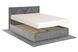 Кровать с матрасом Азалия 160х200 (Светло-серый, велюр, без подъемного механизма) IMI zl-am160x200ssb фото 1