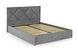 Кровать с матрасом Азалия 160х200 (Светло-серый, велюр, без подъемного механизма) IMI zl-am160x200ssb фото 4