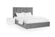 Кровать с матрасом Лотос 160х200 (Светло-серый, велюр, без подъемного механизма) IMI lts-am160x200ssb фото 4