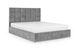 Ліжко Айстра 140х200 (Світло-сірий, велюр, без підйомного механізму) IMI str140x200ssb фото 1