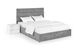 Ліжко з матрацом Лілія 160х200 (Світло-сірий, велюр, без підйомного механізму) IMI lll-am160x200ssb фото 5