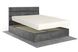 Кровать с матрасом Лилия 160х200 (Темно-серый, велюр, без подъемного механизма) IMI lll-am160x200tsb фото