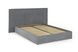 Кровать Гортензия 140х200 (Светло-серый, велюр, без подъемного механизма) IMI grtnz140x200ssb фото 3
