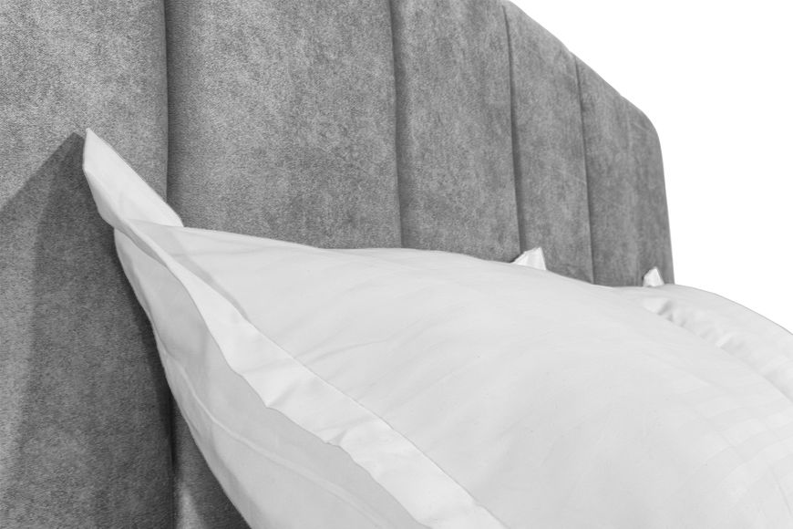Кровать Лотос 140х200 (Светло-серый, велюр, без подъемного механизма) IMI llts140x200ssb фото